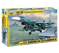 Zvezda Z7297 SUKHOI SU-33 FLANKER-D RUSSIAN NAVY FIGHTER KIT 1:72 Modellino