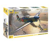 ZVEZDA Z7327 YAKOVLEV YAK-1 Soviet Fighter Aircraft WWII KIT 1:72 Modellino