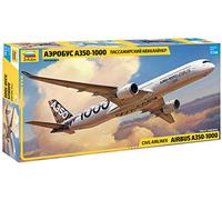 1:144 Zvezda Airbus A-350-1000 Kit ZS7020 Modellino