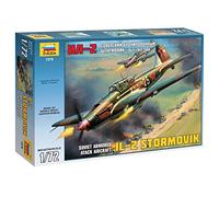 Zvezda ZS7279 Aereo 1:72 Ilyushin IL-2M Russo WWII Ground Attack Aircraft
