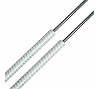 ZVFZGFGR Ammortizzatori a gas per portellone posteriore dell'auto, barre di supporto, montanti in fibra di carbonio e neri per Maserati per Quattroporte Base Sedan Executive GT Sedan S Sedan 2003-2011