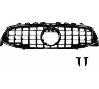 ZVFZGFGR - Auto griglia Anteriore Nero Lucido Anteriore Rene Doppia griglia a lamelle Accessori griglia radiatore Auto Adatto per Benz CLA-Class C118 2020+ CLA180 CLA200 AMG Line GT