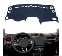 ZVFZGFGR Copertura Protettiva per cruscotto Auto, Evita la Luce, Tappetino per cruscotto Auto, Anti-UV Adatto per Jeep Renegade 2014~2019 BU Trailhawk 2015 2016 2017 2018