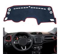 ZVFZGFGR Copertura Protettiva per cruscotto Auto, Evita la Luce, Tappetino per cruscotto Auto, Anti-UV Adatto per Jeep Renegade 2014~2019 BU Trailhawk 2015 2016 2017 2018