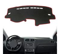 ZVFZGFGR Copertura Protettiva per cruscotto Auto, Evita la Luce, Tappetino per cruscotto Auto, Anti-UV Adatto per VW Adatto per Polo 6R 6C 2009~2017 2016 5MK