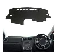 ZVFZGFGR Copertura Protettiva per cruscotto Auto, Evita la Luce, Tappetino per cruscotto Auto, Anti-UV Adatto per VW Adatto per Polo 6R 6C 2009~2017 2016 5MK