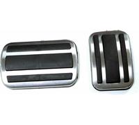 ZVFZGFGR Copri Pedali Freno Frizione Auto, Pedali Freno Gas, poggiapiedi per Peugeot 3008 5008/GT 2017 2018 2019