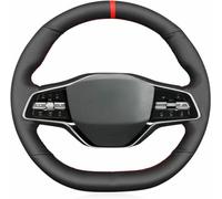 ZVFZGFGR Coprivolante Cucito a Mano, coprivolante in Microfibra Traspirante Antiscivolo Adatto per Nissan Ariya 2022-2024