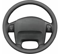 ZVFZGFGR - Coprivolante per Auto con Cuciture, per Jeep per Grand per Cherokee 1999 2000 2001 2002 2003 2004 Protezione per Impugnatura del Volante in Pelle Nera con Cuciture