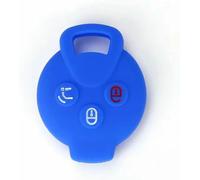 ZVFZGFGR Custodia per Auto, gusci per Chiavi, coperture protettive, Cover in Silicone, Portachiavi con Telecomando per Smart 451 Chiave Roadster Crossblade Fortwo Roadster K Forfour