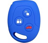 ZVFZGFGR Custodia per Auto, gusci per Chiavi, coperture protettive, Cover in Silicone, Portachiavi con Telecomando per Ford Focus mk2 Fiesta MK7 Mk5 Mk6 Fusion Mondeo Mk3