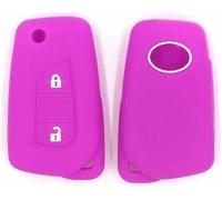 ZVFZGFGR Custodia per Auto, gusci per Chiavi, coperture protettive, Cover in Silicone, Portachiavi con Telecomando per Toyota Aygo Yaris Highlander Camry RAV4