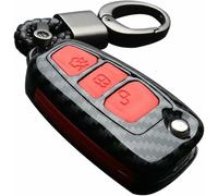 ZVFZGFGR Custodia per Auto, gusci per Chiavi, coperture protettive, Cover in Silicone, Portachiavi con Telecomando per Ford Focus Mondeo Edge Fiesta Kuga MK4 Fusion Escort Ecosport