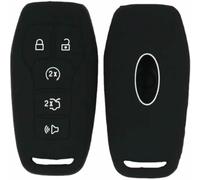 ZVFZGFGR Custodia per Auto, gusci per Chiavi, coperture protettive, Cover in Silicone, Portachiavi con Telecomando per Ford Fusion per Mustang 150 Explorer Mondeo Edge 2015 2016 2017 2018