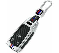 ZVFZGFGR Custodia per Auto, gusci per Chiavi, coperture protettive, Cover in Silicone, Portachiavi con Telecomando per Audi A4 B9 A5 A6 8S 8W Q5 Q7 4M S4 S5 S7 TT TTS TFSI RS