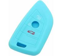 ZVFZGFGR Custodia per Chiave Auto per BMW X5 X6 X1 5 7 Series 3 Button Custodia Morbida Protettiva in Silicone per Telecomando