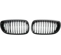 ZVFZGFGR Griglia Anteriore per Auto Nero Lucido Griglia Anteriore a Doppio Rene Accessori per Auto Griglia del radiatore per BMW per E46 Coupe 325Ci 330Ci LCI 2door 3 Series 2003 2004 2005 2006