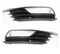 ZVFZGFGR Paraurti Auto Fendinebbia Faro di Guida Paraurti Anteriore Griglia Griglia Fendinebbia Foro Coprilampada per Audi A3 Sedan 2013 2014 2015 2016 2017 8V5807681A