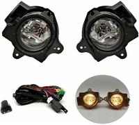 ZVFZGFGR Paraurti Auto Fendinebbia Faro di Guida Paraurti Anteriore Griglia Griglia Fendinebbia Foro Coprilampada per Toyota per Hilux per Vigo MK7 2012 2013 2014 2015 2016