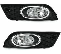 ZVFZGFGR Paraurti Auto Fendinebbia Faro di Guida Paraurti Anteriore Griglia Griglia Fendinebbia Foro Coprilampada per Civic 2012 2013 33950-TR0-H11 33900-TR0-H11