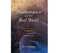Zvi Artstein Mathematics and the Real World (Copertina rigida)