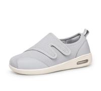 ZVJV Scarpe Diabetiche per Uomo Donna Extra Large Sneaker Casual Comode Traspirante Antiscivolo per Piedi Gonfi