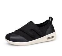 ZVJV Scarpe Diabetiche per Uomo Donna Extra Large Sneaker Casual Comode Traspirante Antiscivolo per Piedi Gonfi