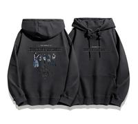 ZVKVLDE Felpa con Cappuccio TunnelVision 2026WorldTour con Grafica Supporta La Felpa con Cappuccio alla Moda for Uomo E Donna(Darkgray,2XL)