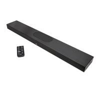 ZVOX AccuVoice AV855 Dialogue Clarifying Soundbar - Tecnologia acustica brevettata con 20 livelli di potenziamento vocale, doppio subwoofer, altoparlante TV a basso profilo per Home Theater e Smart TV