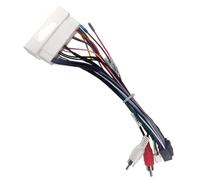 ZVPQU Adattatore for cablaggio stereo autoradio Android 16 pin, for Hyundai, for IX35 IX45 Tucson Elantra, for KIA, for KX3 KX5 KX7 Sportage cavo adattatore radio