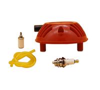 ZVPQU Avviamento a Strappo for Husqvarna 124L 125C 128C LDX MOTOSEGHE Pull Start Recoil Rewind PULEGGIA Corda Grip Maniglia Gruppo Copertura 503 60 88 03