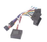 ZVPQU Cavo adattatore for cablaggio autoradio Android 16 pin, for Opel, for Astra HJGK Zafira B Antara Vectra Corsa D Meriva A cavo adattatore radio(With Canbus)