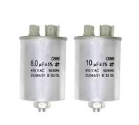 ZVQYSGIW 1 condensatore CBB65 450 V 450 V CA, 4 UF, 5 UF, 6 UF, 6,5 UF, 8 UF, 10 UF, 12 UF, 13 UF, 14 UF, 15 UF, 16 UF, 17 UF, 18 UF. (35UF 86X50MM)
