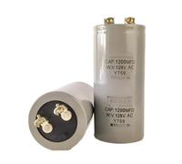 ZVQYSGIW 1 condensatore di avviamento CD60 da 125 V, 500 UF, 500 MFD, 600 UF, 600 MFD, 800 UF, 800 MFD, 1000 UF, 1000 MFD, 1200 UF, 1200 MFD(125V800UF)