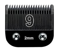 ZVVOEDMR Tosatrice for Cani, Set di Lame in Acciaio Inossidabile Staccabili Nere, Compatibile con Andis, Oster A5, Wahl, Tosatrici Serie KM10(9-2mm)