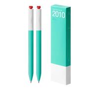 ZwaitL 2 penne neutre First Love Heart Gel Ink Pen Estetica Rotativa 0,5 mm Diario Gel Scuola Forniture per Ufficio