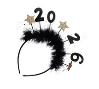 ZwaitL 2026 Shimmering Star Hairband Per Feste Feste Confortevole Copricapo Regolabile Per Le Donne Uomini Bambini Resina Hairband Con Stella