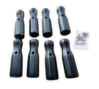 ZwaitL 8 pezzi calcio balilla giochi da tavolo di ricambio maniglia accessori in legno calcio grip calcio grip calcio grip