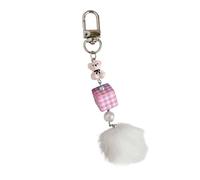 ZwaitL Accessorio per borsa alla moda con struttura in lega giocoso orso/bowknot portachiavi con cinturino per telefono portachiavi regalo, Fibbia per porta, Bow