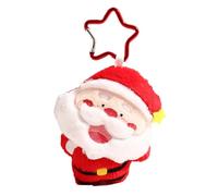 ZwaitL Bel Babbo Natale Portachiavi Ciondolo Albero di Natale Dolce Santa Cartoon Charm Per Ragazzi Ragazze Distributore Automatico Peluche Portachiavi Bulk Per Zaini Per Ragazzi, H, Taglia unica