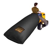 ZwaitL Borsa per trattore, grande capacità, per raccogliere i rifiuti dell'erba, kit raccoglierba