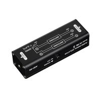 ZwaitL Cancellazione del rumore 3.5mm Musica Loop di Terra Isolatore di Rumore Ampia Compatibilità Durata Costruzione in Metallo Studio Attrezzature Isolatore