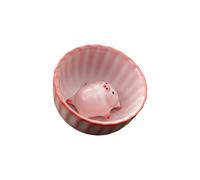 ZwaitL Ceramica Pippy Figurine Tazza da tè Nascosto Animale All'interno Tazza Novità Vacanze Festa della Mamma Natale Compleanno Regalo Nascosto Animale Interno