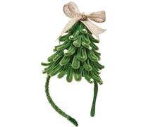 ZwaitL Cerchietto per capelli con albero di pino accessori per feste di Natale accessori per feste stagionali fascia per capelli per riunioni di famiglia accessorio per vestire