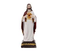ZwaitL Classica statua del Santo Padre e Madre Cattolica Religiosa Regalo Decorazioni per la Casa Mensola Stabile Religioso Insegnamento Aiuto Arte Ornamento