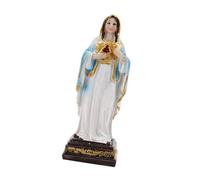 ZwaitL Classica statua del Santo Padre e Madre Cattolica Religiosa Regalo Decorazioni per la Casa Mensola Stabile Religioso Insegnamento Aiuto Arte Ornamento