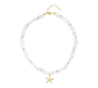 ZwaitL Collana con pietra naturale unica ispirata ai gioielli regolabili per abiti casual o festival. Collana versatile con ciondolo in pietra per tutti i giorni, Misura unica, come descritto, come