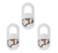 ZwaitL Creative Animal Webcam Covers Lens Protector Shield Adatto per la privacy Protezione su telefoni, tablet, computer portatili, copertura per fotocamera a colori multipli