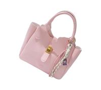ZwaitL Elegante borsa a tracolla in pelle PU con tracolla staccabile e ampie borse a tracolla per tutti i giorni essenziale borsa da polso compatta da donna, B, One Size