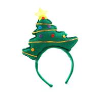 ZwaitL Festival Tessuto Hairband Decorazione Albero di Natale Accessori Per Capelli Moda Per Bambini Adulti Festa Evento E Costumi Panno Fasce di Natale